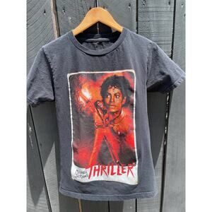 Michael Jackson Thriller Graphic Tee XS Black